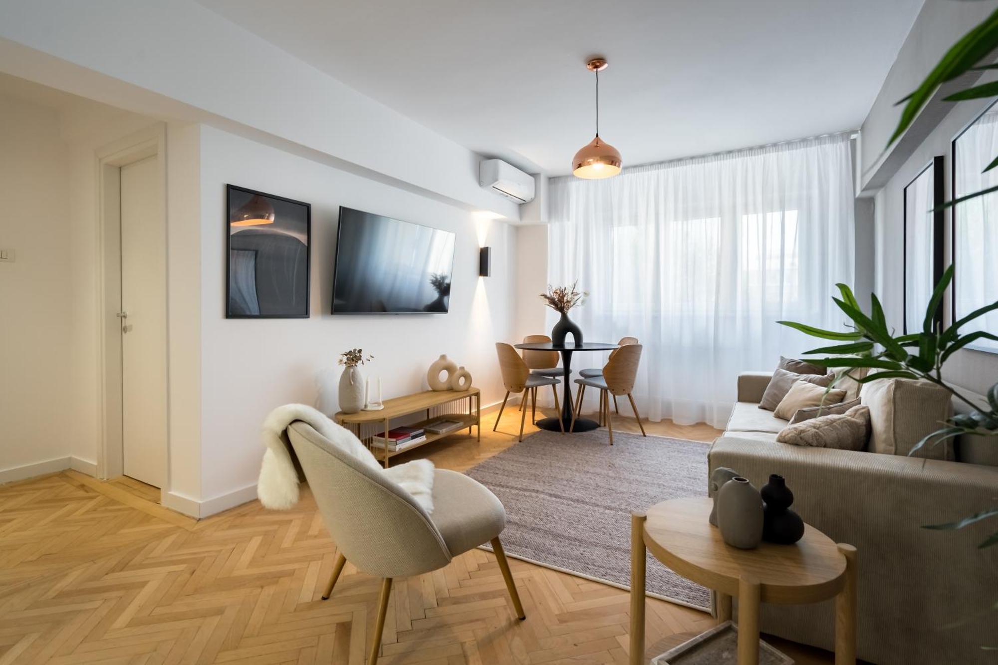 בוקרשט Majestic Downtown Apartment מראה חיצוני תמונה